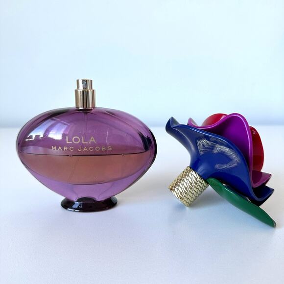 Marc Jacobs LOLA Eau De Parfum Perfume Spray Women 3.4oz 100ml 50% Full Used - Picture 2 of 8